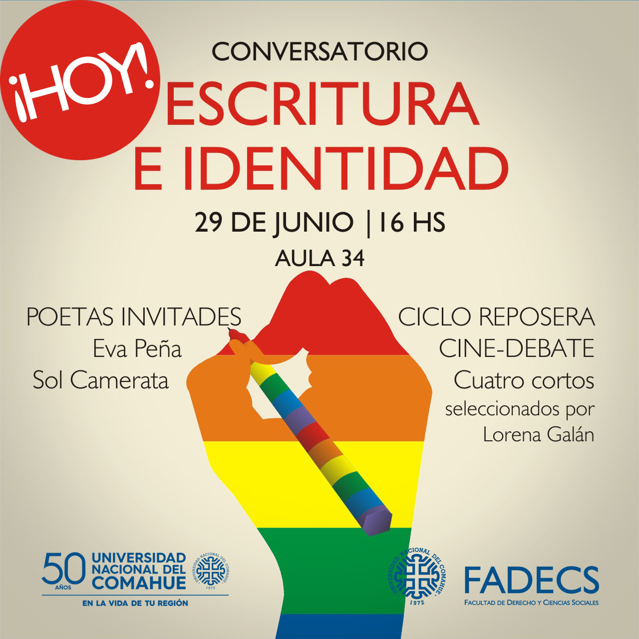 HOY! CONVERSATORIO ESCRITURA E IDENTIDAD